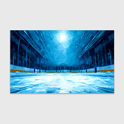 Бумага для упаковки Хоккейная площадка, цвет: 3D-принт