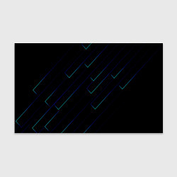 Бумага для упаковки Color blue black, цвет: 3D-принт