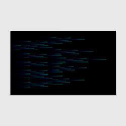 Бумага для упаковки Color blue black strip, цвет: 3D-принт
