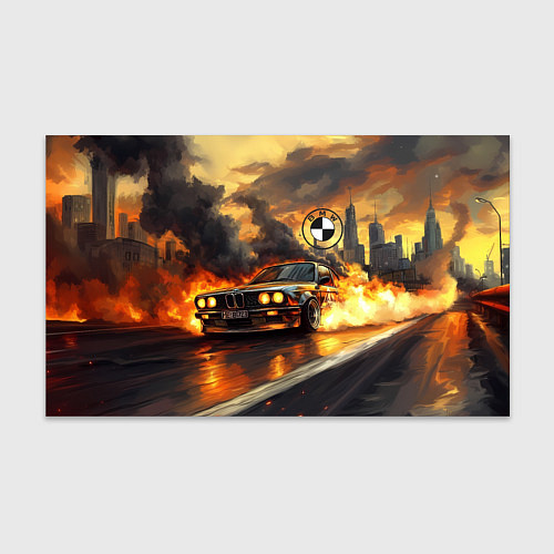 Бумага для упаковки ВМБ в огне на скорости / 3D-принт – фото 1