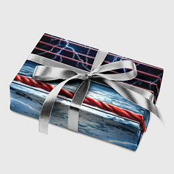 Бумага для упаковки Ринг и молния, цвет: 3D-принт — фото 2