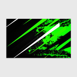 Бумага для упаковки Color black and green, цвет: 3D-принт