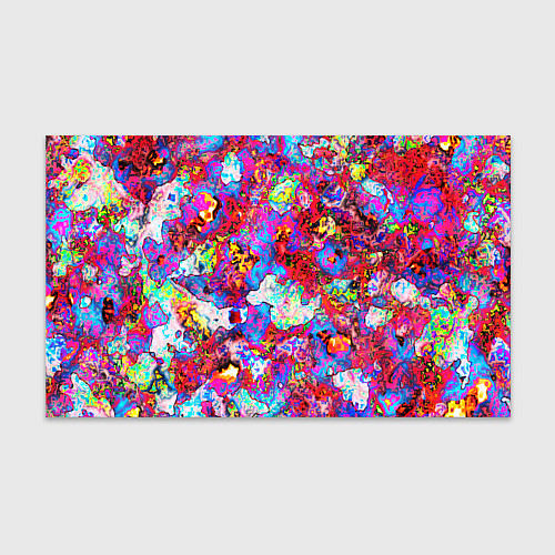 Бумага для упаковки Пиксельные краски текстура / 3D-принт – фото 1