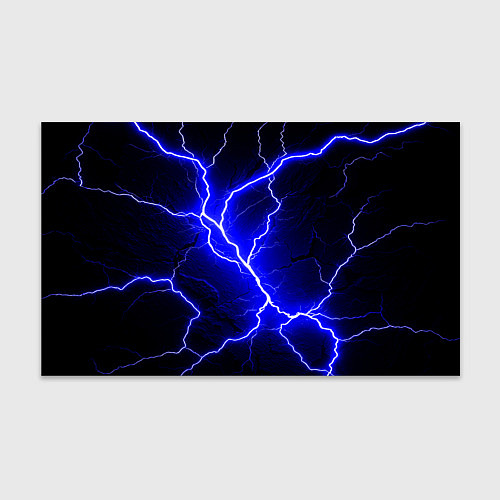 Бумага для упаковки Color blue black / 3D-принт – фото 1