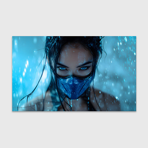 Бумага для упаковки Китана - ледяной холод / 3D-принт – фото 1