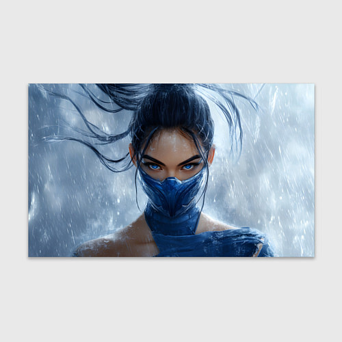 Бумага для упаковки Китана - взгляд в цель / 3D-принт – фото 1