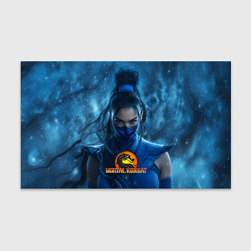 Бумага для упаковки Китана в классическом костюме МК / 3D-принт – фото 1