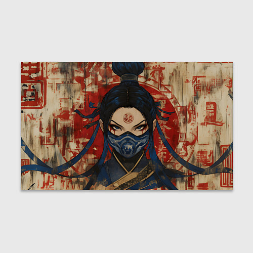 Бумага для упаковки Китана - японский стиль / 3D-принт – фото 1