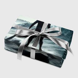 Бумага для упаковки Сапсёрфер в волне, цвет: 3D-принт — фото 2