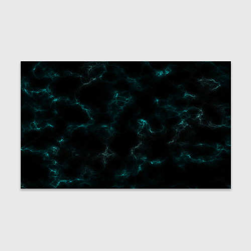 Бумага для упаковки Color black turquoise / 3D-принт – фото 1