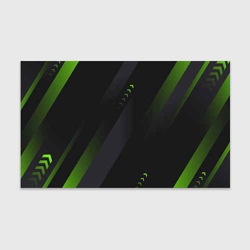 Бумага для упаковки Color black green / 3D-принт – фото 1