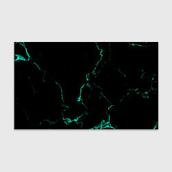 Бумага для упаковки Color black turquoise, цвет: 3D-принт