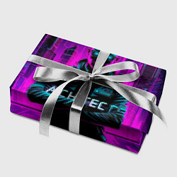 Бумага для упаковки Архитектор киберпанк, цвет: 3D-принт — фото 2