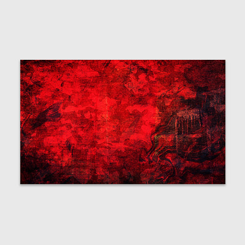 Бумага для упаковки Абстракция - red shabby wall / 3D-принт – фото 1