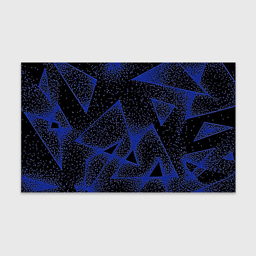 Бумага для упаковки Triangles with dots / 3D-принт – фото 1