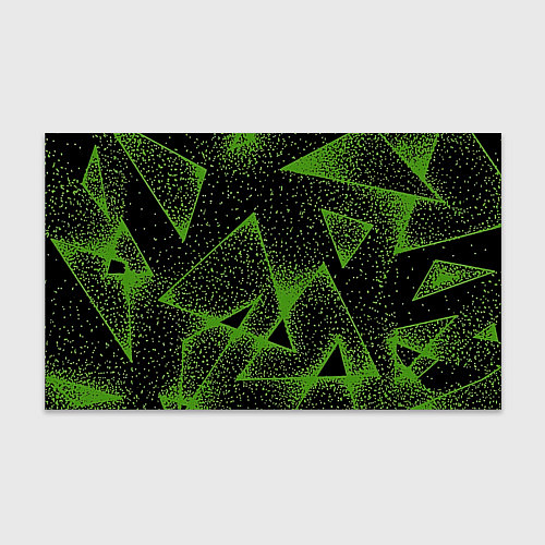 Бумага для упаковки Triangles with dots / 3D-принт – фото 1