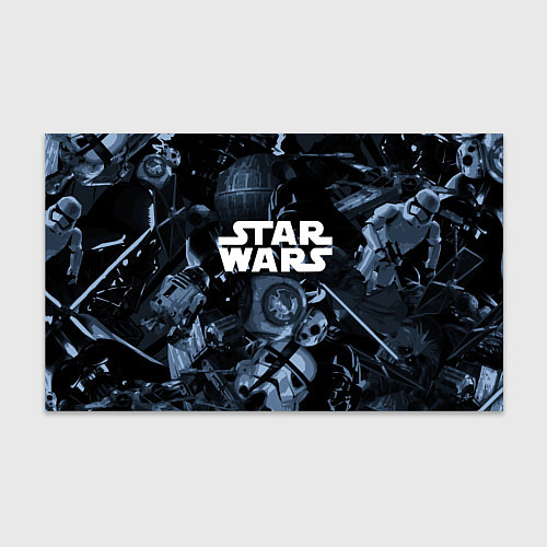 Бумага для упаковки Star wars персонажи из звездных войн / 3D-принт – фото 1