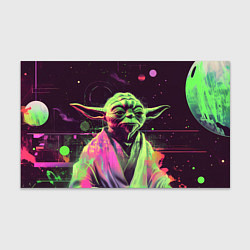 Бумага для упаковки Йода в космосе, цвет: 3D-принт