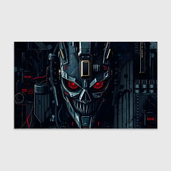 Бумага для упаковки Робот с красными глазами, цвет: 3D-принт