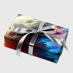 Бумага для упаковки Разрыв космического тела - нейроарт, цвет: 3D-принт — фото 2