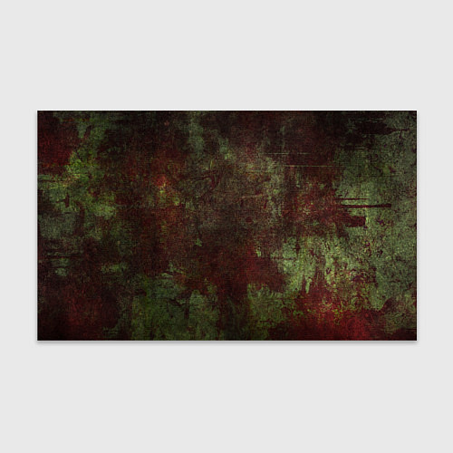 Бумага для упаковки Абстракция - green fabric soaked in red paint / 3D-принт – фото 1