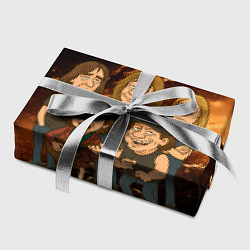 Бумага для упаковки ACDC карикатурный стиль, цвет: 3D-принт — фото 2