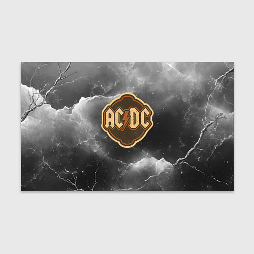 Бумага для упаковки ACDC ретро логотип / 3D-принт – фото 1