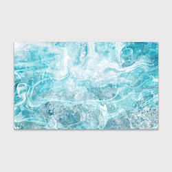 Бумага для упаковки Абстракция - light blue sea foam