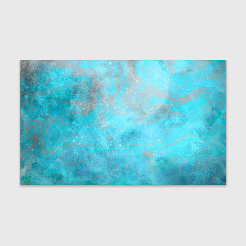 Бумага для упаковки Абстракция - light blue sea surface / 3D-принт – фото 1