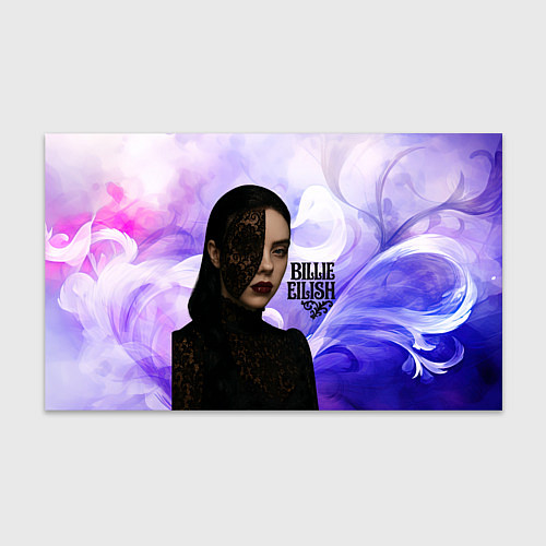 Бумага для упаковки Готический стиль Билли Айлиш / 3D-принт – фото 1