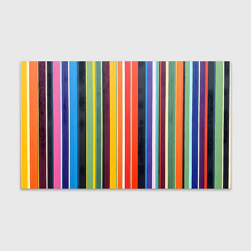 Бумага для упаковки Разноцветная полоска / 3D-принт – фото 1