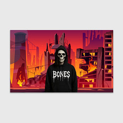 Бумага для упаковки Bones скелет, цвет: 3D-принт