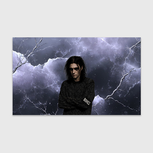 Бумага для упаковки Bones в образе психа / 3D-принт – фото 1