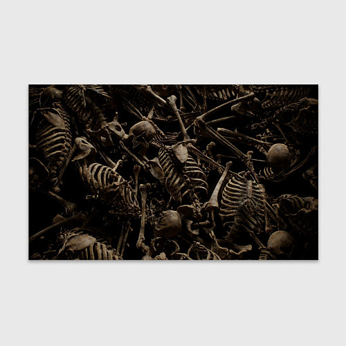 Бумага для упаковки Человеческие кости / 3D-принт – фото 1