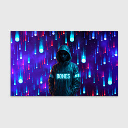 Бумага для упаковки Bones в стиле киберпанк