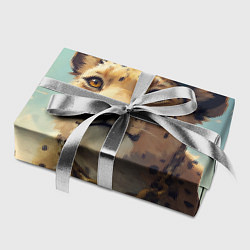 Бумага для упаковки Леопард в кеппи, цвет: 3D-принт — фото 2