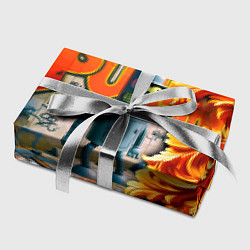 Бумага для упаковки Бендер сгибающий Родригес - граффити, цвет: 3D-принт — фото 2