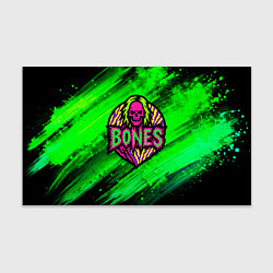 Бумага для упаковки Bones лого с черепом, цвет: 3D-принт