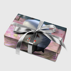 Бумага для упаковки Ребят, можно я просто уйду - забавная акула Вика, цвет: 3D-принт — фото 2