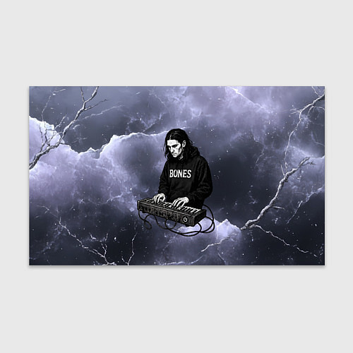 Бумага для упаковки Bomes клавишник / 3D-принт – фото 1