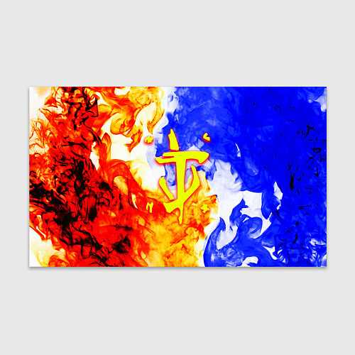 Бумага для упаковки Doom битва огня / 3D-принт – фото 1