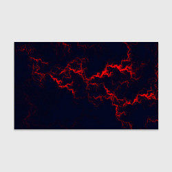 Бумага для упаковки Lightning red glow, цвет: 3D-принт