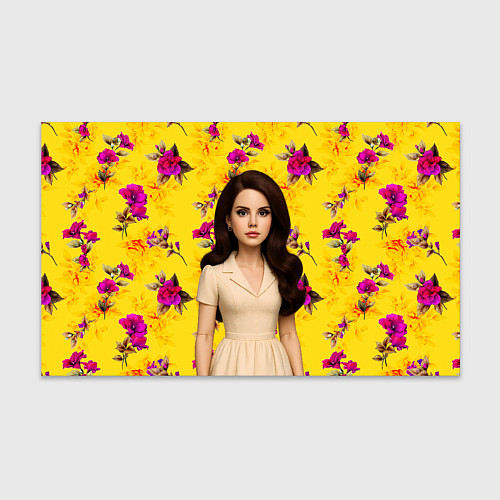 Бумага для упаковки Lana Del Rey образ куклы / 3D-принт – фото 1