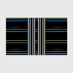 Бумага для упаковки Neon yellow blue white, цвет: 3D-принт