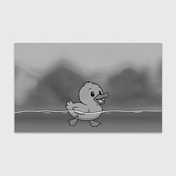 Бумага для упаковки Уточка в водоеме, цвет: 3D-принт