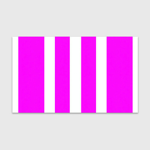 Бумага для упаковки Color white pink line / 3D-принт – фото 1