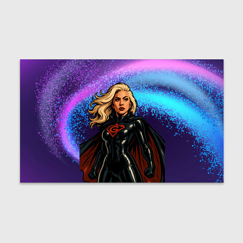 Бумага для упаковки Леди Гага в костюме супергероя / 3D-принт – фото 1