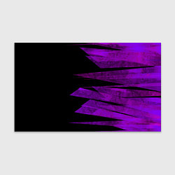Бумага для упаковки Color purple black stripes, цвет: 3D-принт