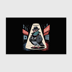 Бумага для упаковки Голубь шпион со старым фотоаппаратом в городе, цвет: 3D-принт