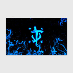 Бумага для упаковки Дум огонь лого, цвет: 3D-принт